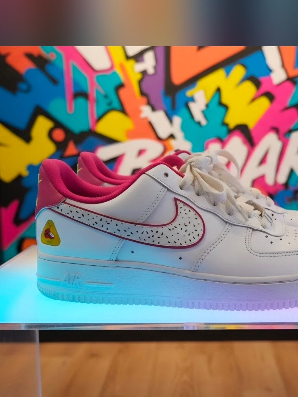 Nike Air Force 1 '07 LX "Dragon Fruit" Size 7 Womens Pink AF 1'S